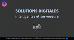 Desktop Screenshot of la-fille.fr