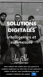 Mobile Screenshot of la-fille.fr